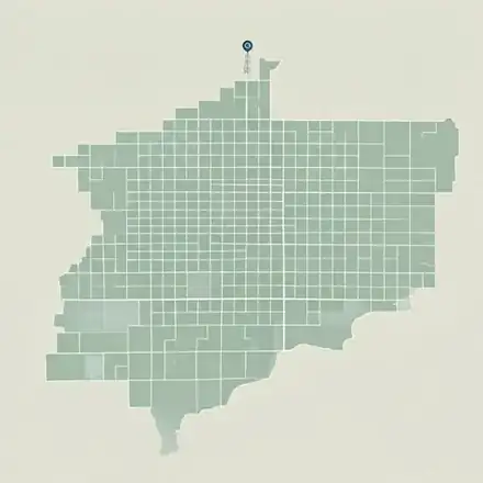 Service area map for Brooklyn Park